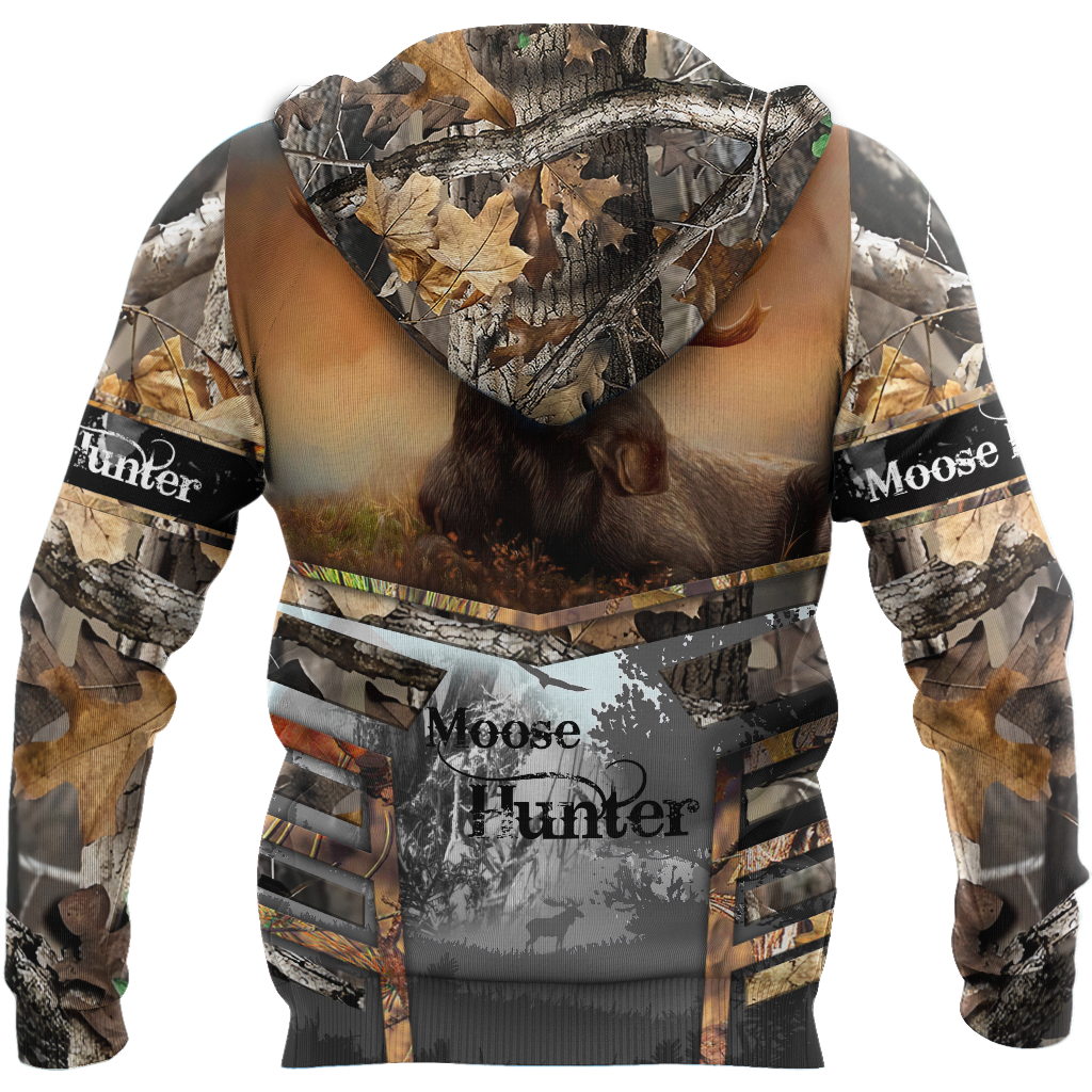Premium Great Wood Moose Hunter All Over Printed Unisex Shirts