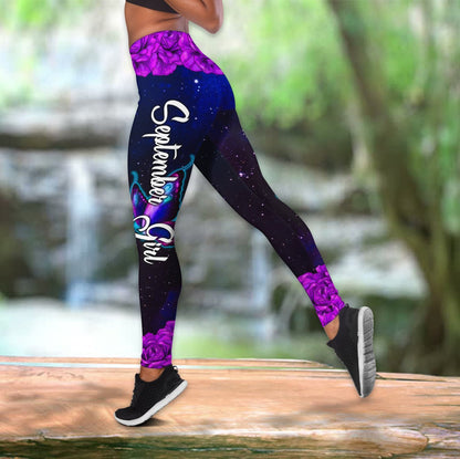 September Girl-Skull Combo Tank Top + Legging DQB08152001