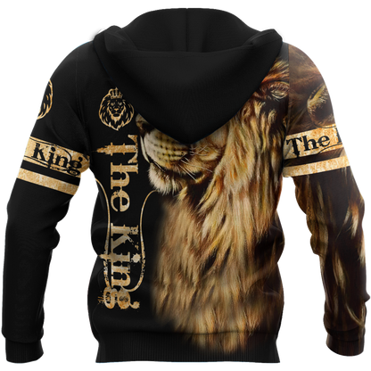 King Lion Over Printed Hoodie TP