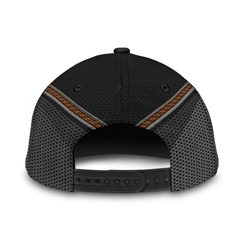 Skull Ancient Greek Pattern Classic cap 07032101.CTA