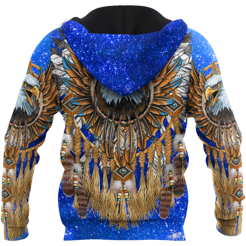 Eagle Dreamcatcher Native American Hoodie 3D All Over Printed Shirts DA15092020-LAM