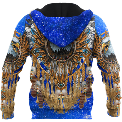 Eagle Dreamcatcher Native American Hoodie 3D All Over Printed Shirts DA15092020-LAM