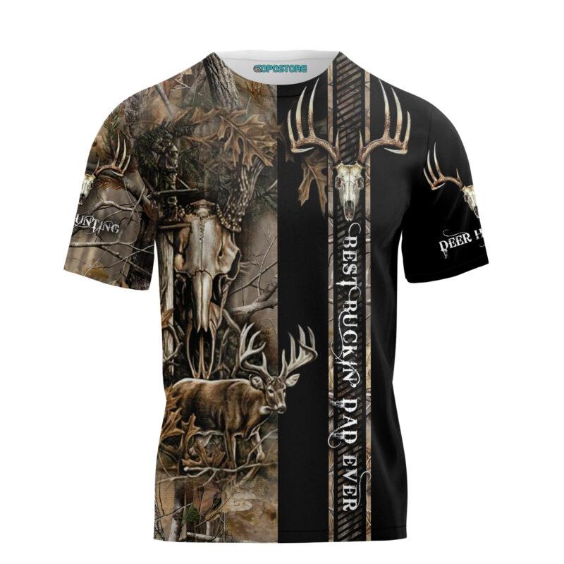 Best Buckin’ Dad Ever Deer Hunting 3D All Over Printed Shirts