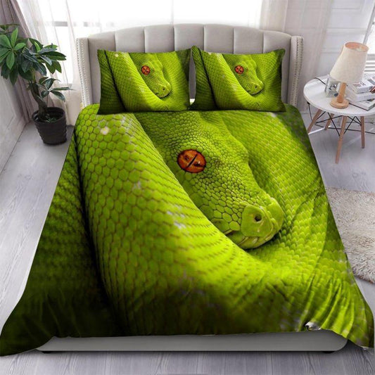 Green Tree Python Bedding Set Bedding Set TA0624203