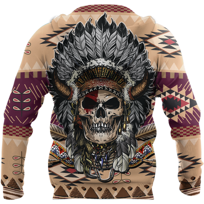 Love Skull native 3D all over printed for man and women QB06062004