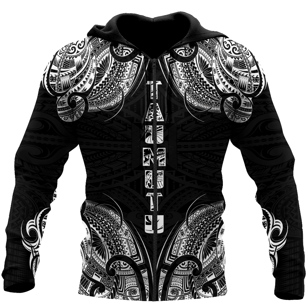 New zealand maori taumutu tattoo 3d all over printed shirt and short for man and women HHT20072002