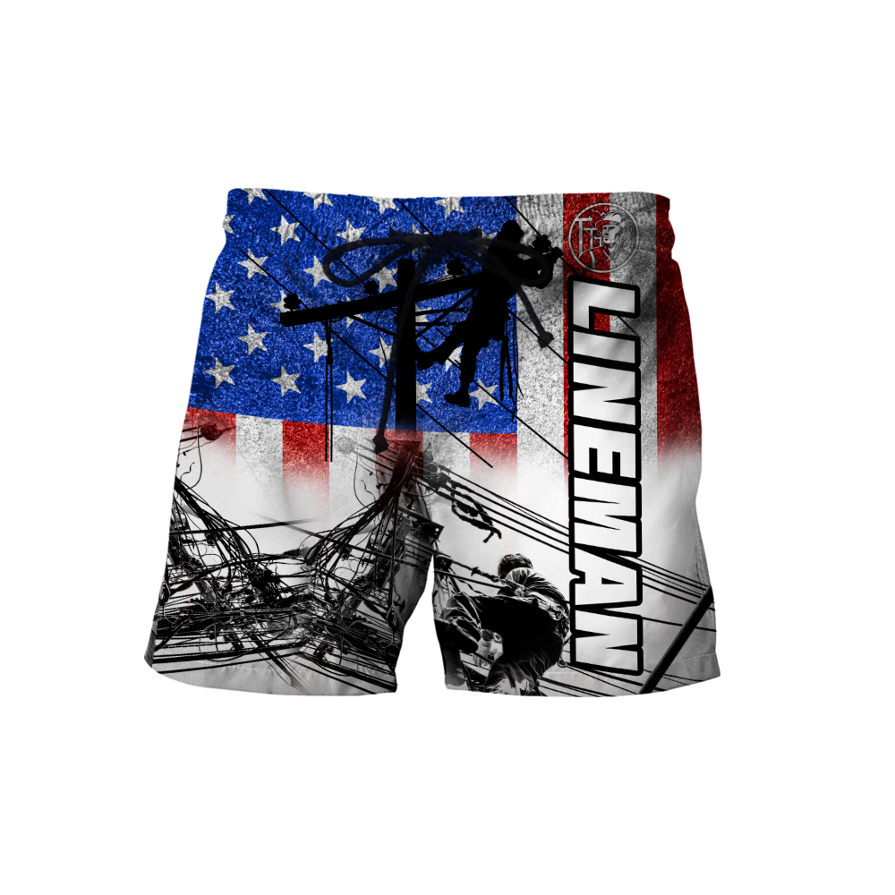 Premium All Over Printed Lineman Shirts MEI