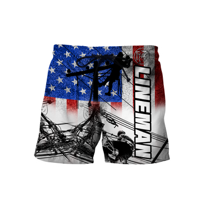 Premium All Over Printed Lineman Shirts MEI