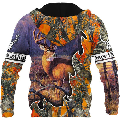 Deer Hunting 3D All Over Printed Shirts For Men AM082036-LAM