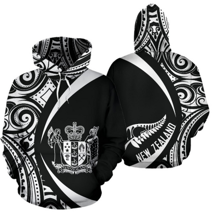New Zealand Maori Tribal Hoodie J1 - Amaze Style™-Apparel