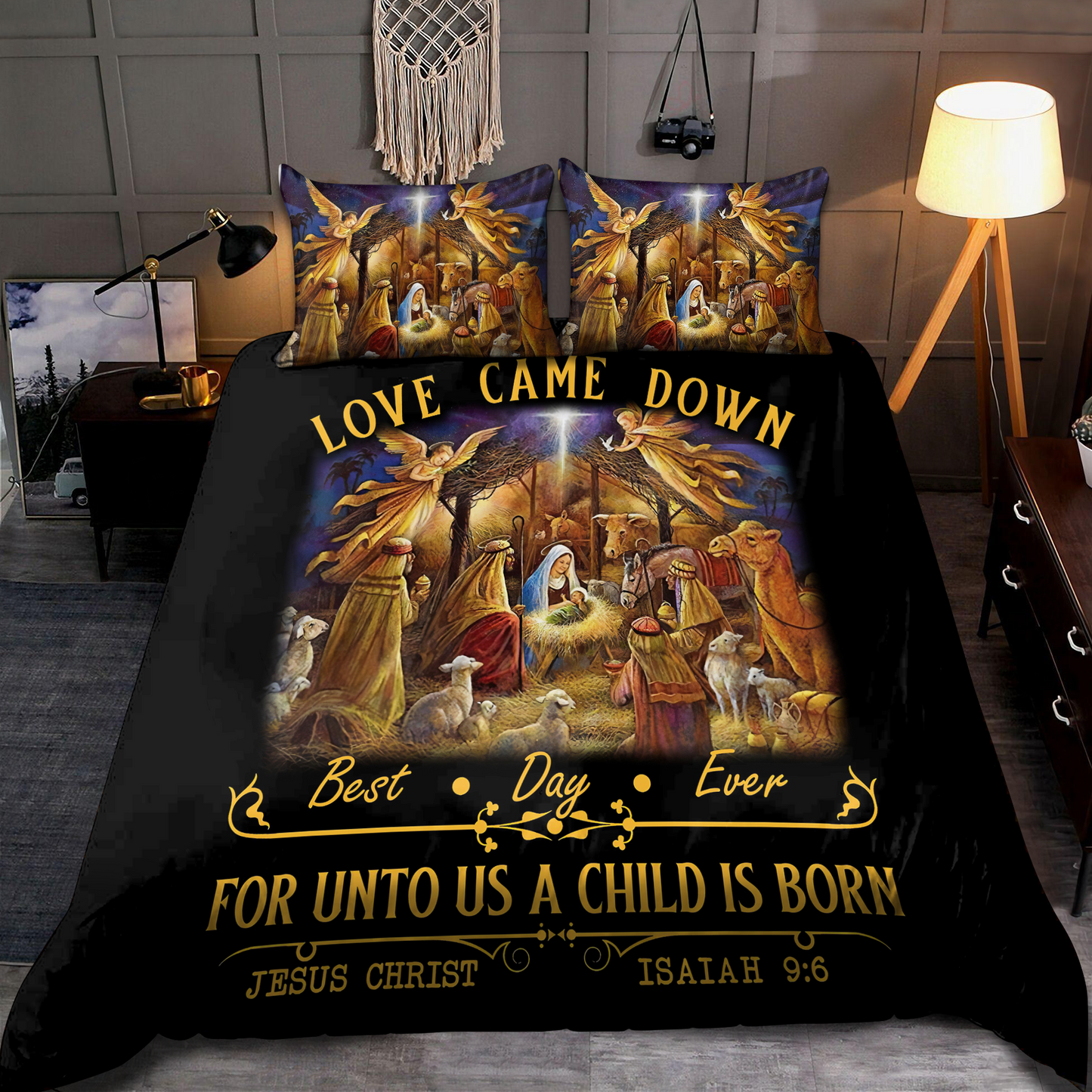 Premium Jesus 3D All Over Printed Bedding Set HV