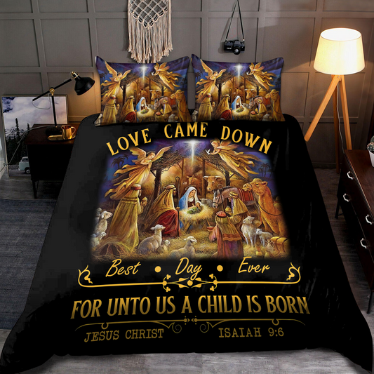 Premium Jesus 3D All Over Printed Bedding Set HV