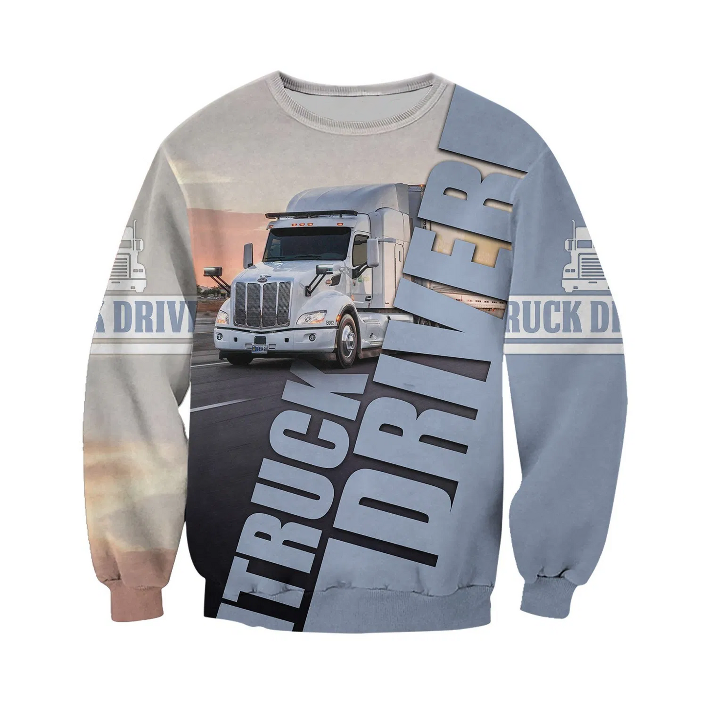 LOVE TRUCK 3D ALL OVER PRINTED SHIRTS AND SHORT FOR MAN AND WOMEN PL12032008 - Amaze Style™-Apparel