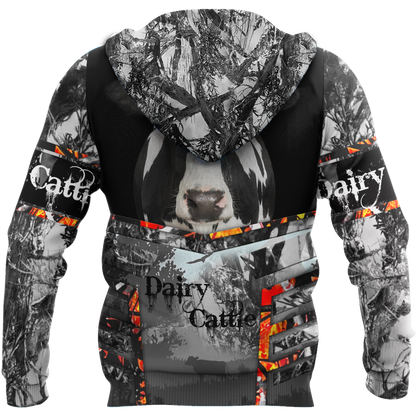 Love Dairy Cattle 3D All Over Printed Shirts For Men And Woman
