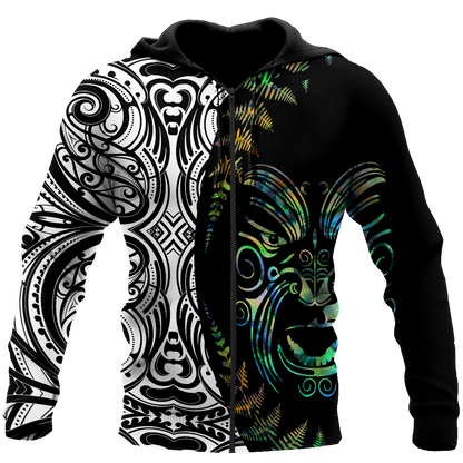 Maori paua shell 3d all over printed shirt and short for man and women HHT21072003
