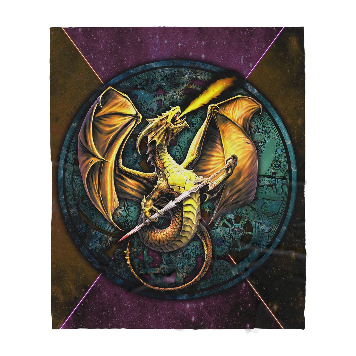 Custom Blanket Dragon - Gift For My Family - Sherpa Blanket HG