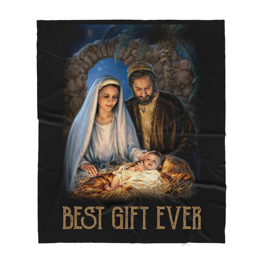 Premium Christian Jesus Catholic best day ever Blanket - Best gift for Christian - sherpa blanket TT