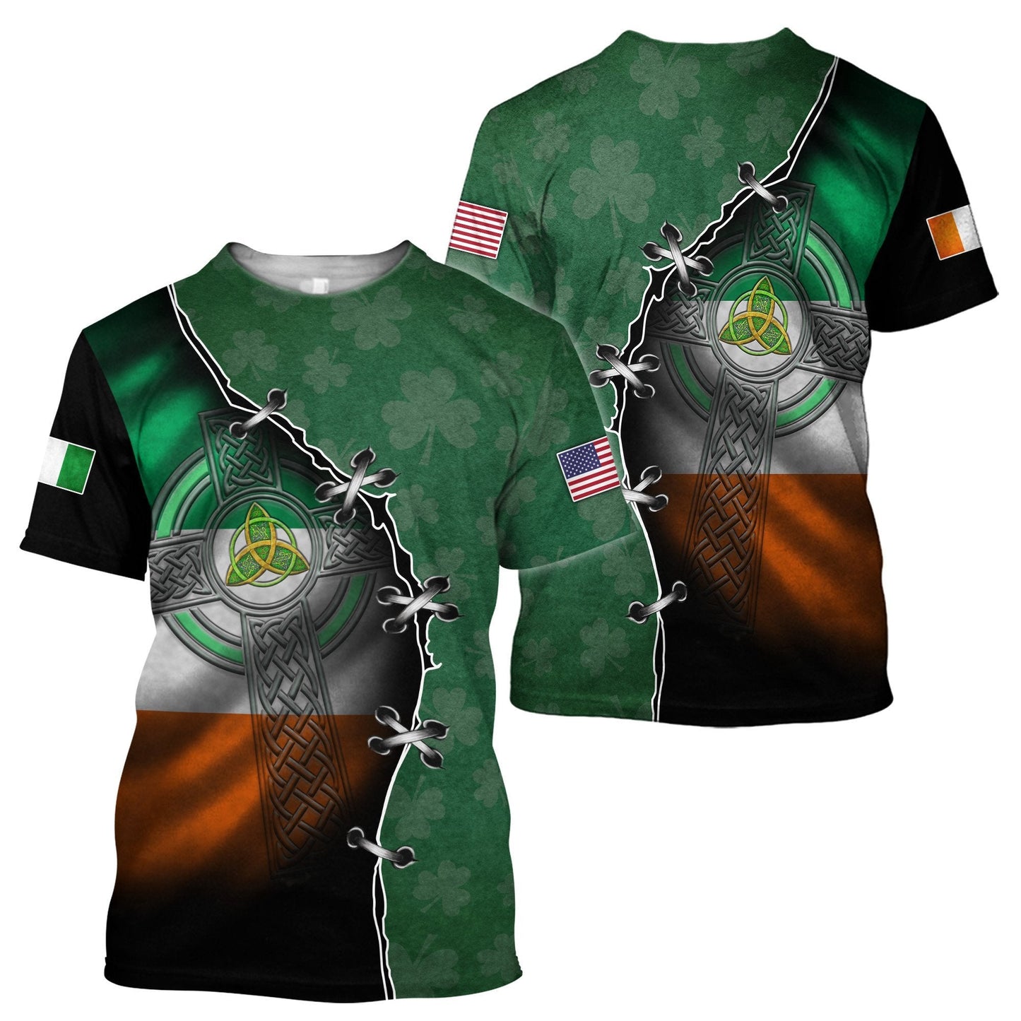 Irish Saint Patrick Day 3D All Over Printed Unisex Shirt
