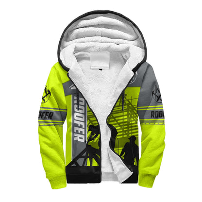 The Roofer Man Green 3D All Over Printed Shirts For Men