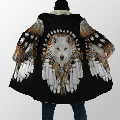 Native American Wolf 3D All Over Printed Shirts MP18052002 - Amaze Style™-Apparel