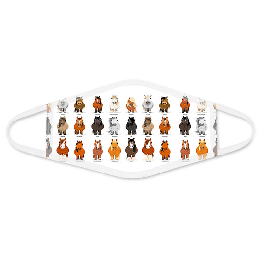 Horse Collection Funny Face Mask DL