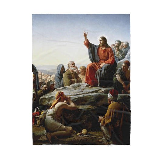 Premium Christian Jesus Catholic Blanket - Best gift for Christian - sherpa blanket TT