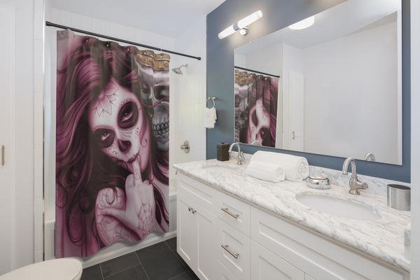 Immortal lover set-Home Decor-Printify-Shower curtains-Vibe Cosy™