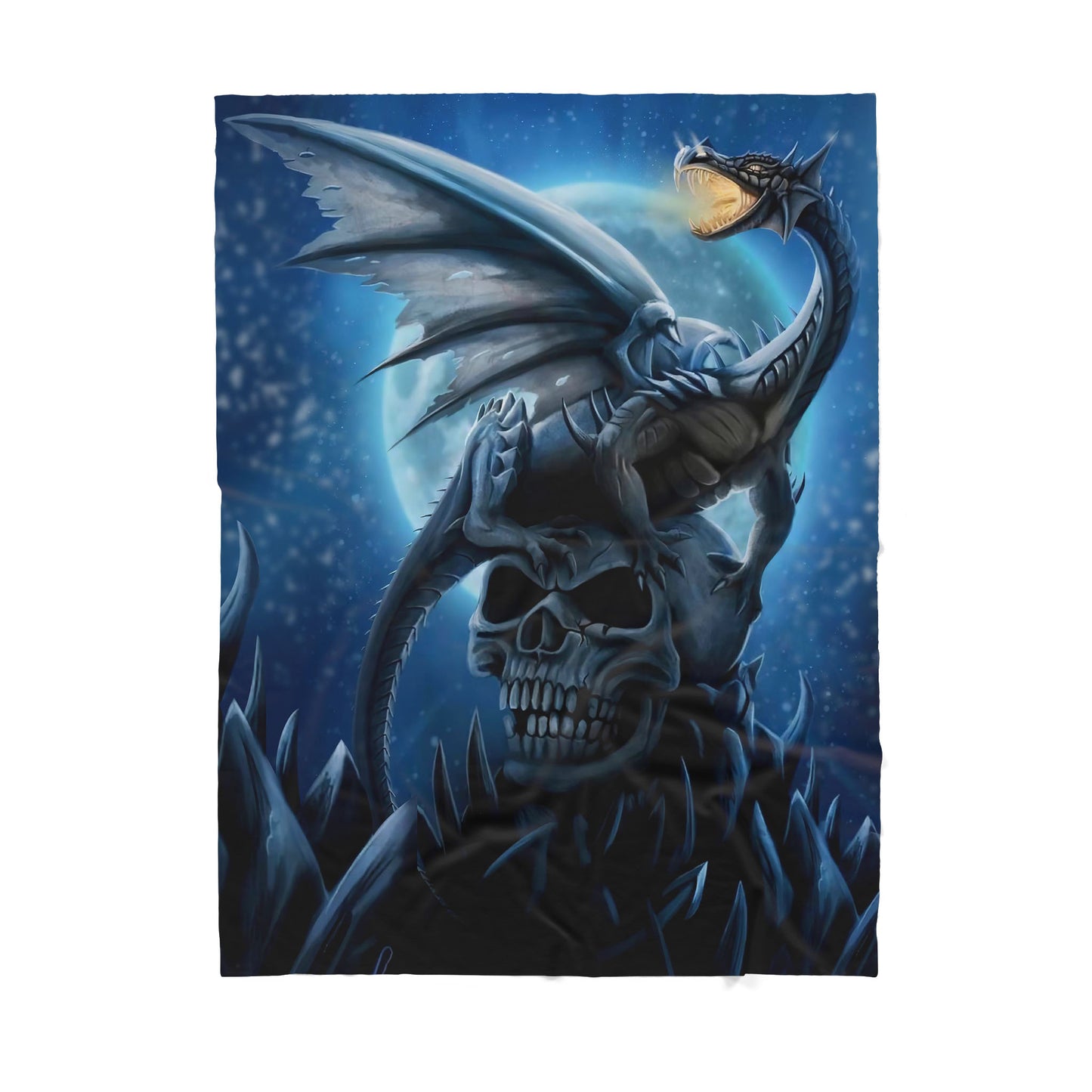 Custom Blanket Dragon Sherpa Blanket TA