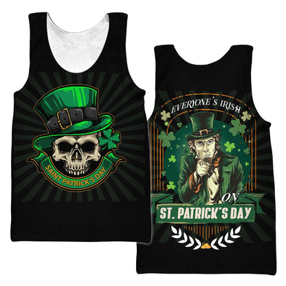 Irish Saint Patrick Day 3D All Over Printed Unisex Shirt