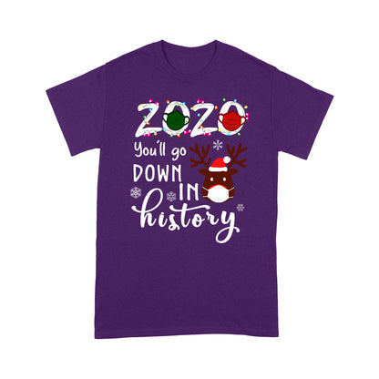 Best Christmas Gift Reindeer Quotes T-shirt DL