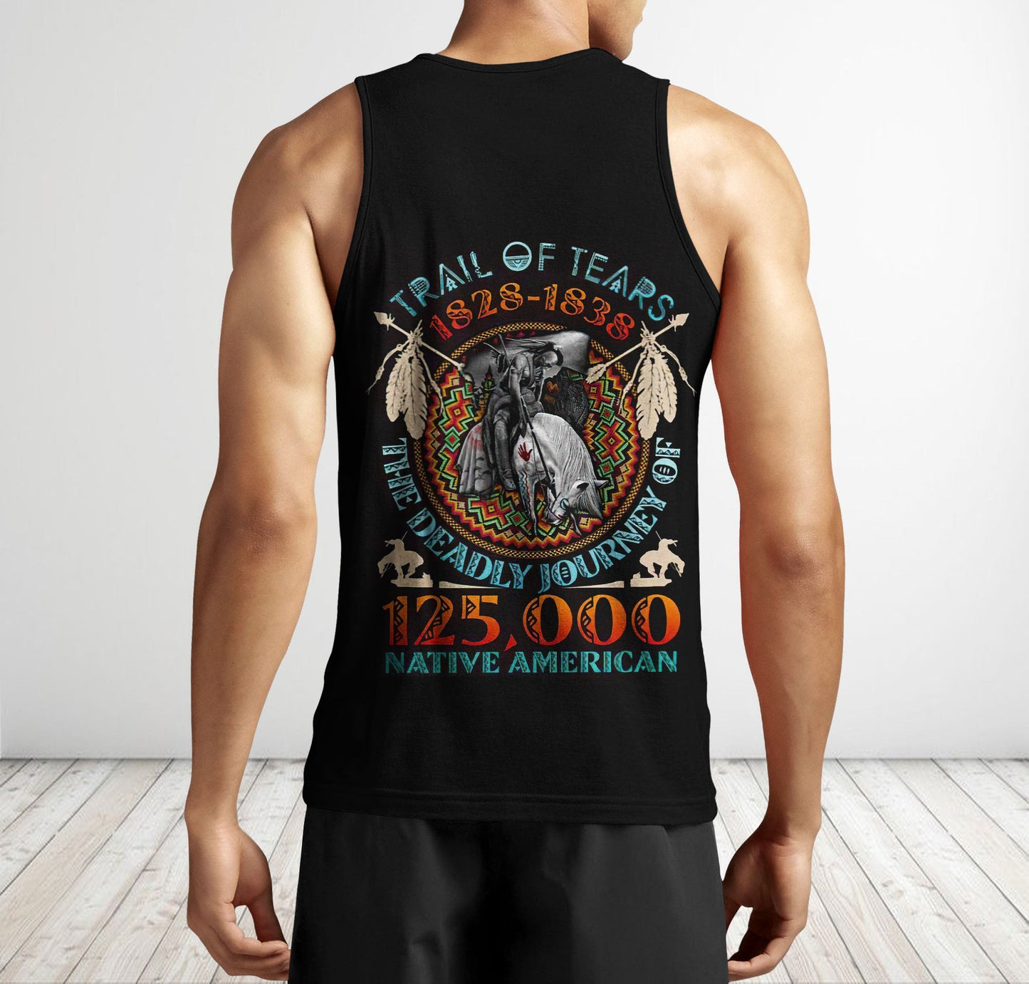 Custom Name Native American3D All Over Printed Unisex Shirts