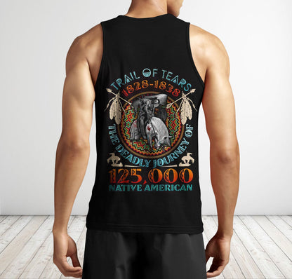 Custom Name Native American3D All Over Printed Unisex Shirts