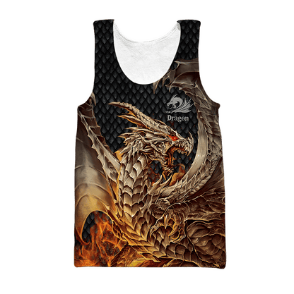 Premium Dragon All Over Printed Shirts For Men And Women MEI