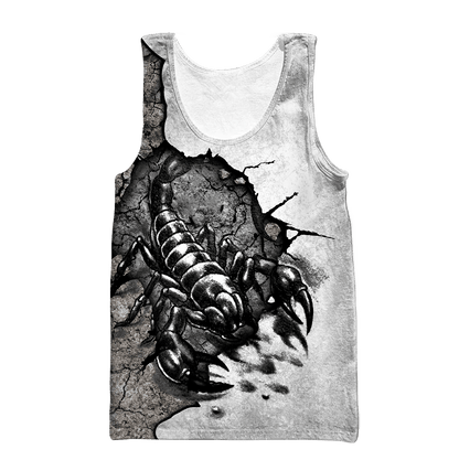 Scorpion 3D All Over Printed Unisex Shirts