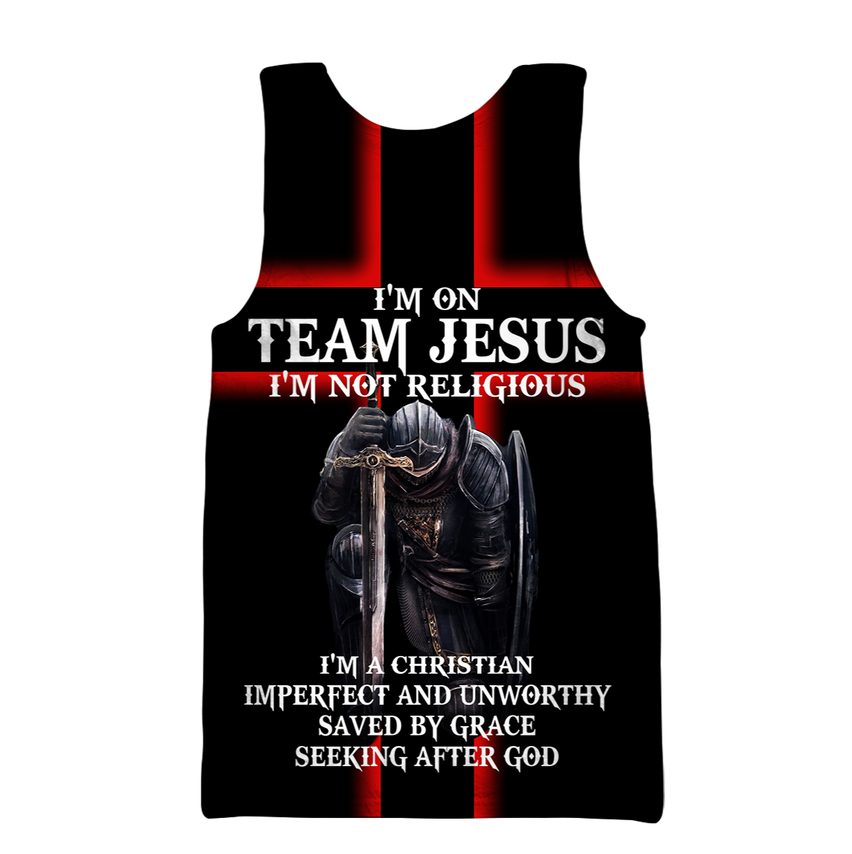 Knight of God - Christian - 3D All Over Printed Style for Men and Women