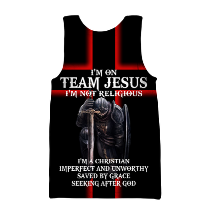 Knight of God - Christian - 3D All Over Printed Style for Men and Women