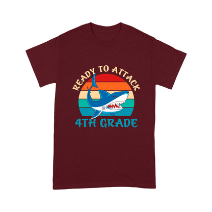 Ready To Attack 4th Grade Standard T-Shirt