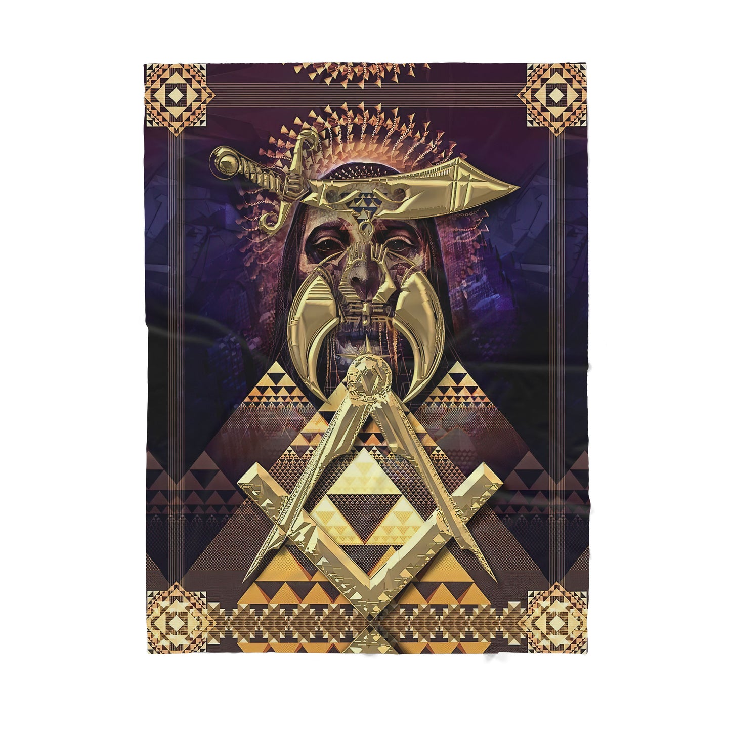 Freemasonry Sherpa Blanket TP