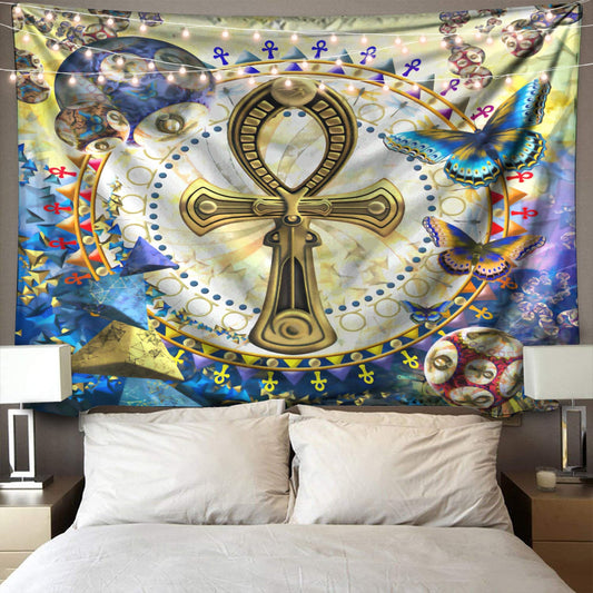 Egypt 3D All Over Printed Tapestry