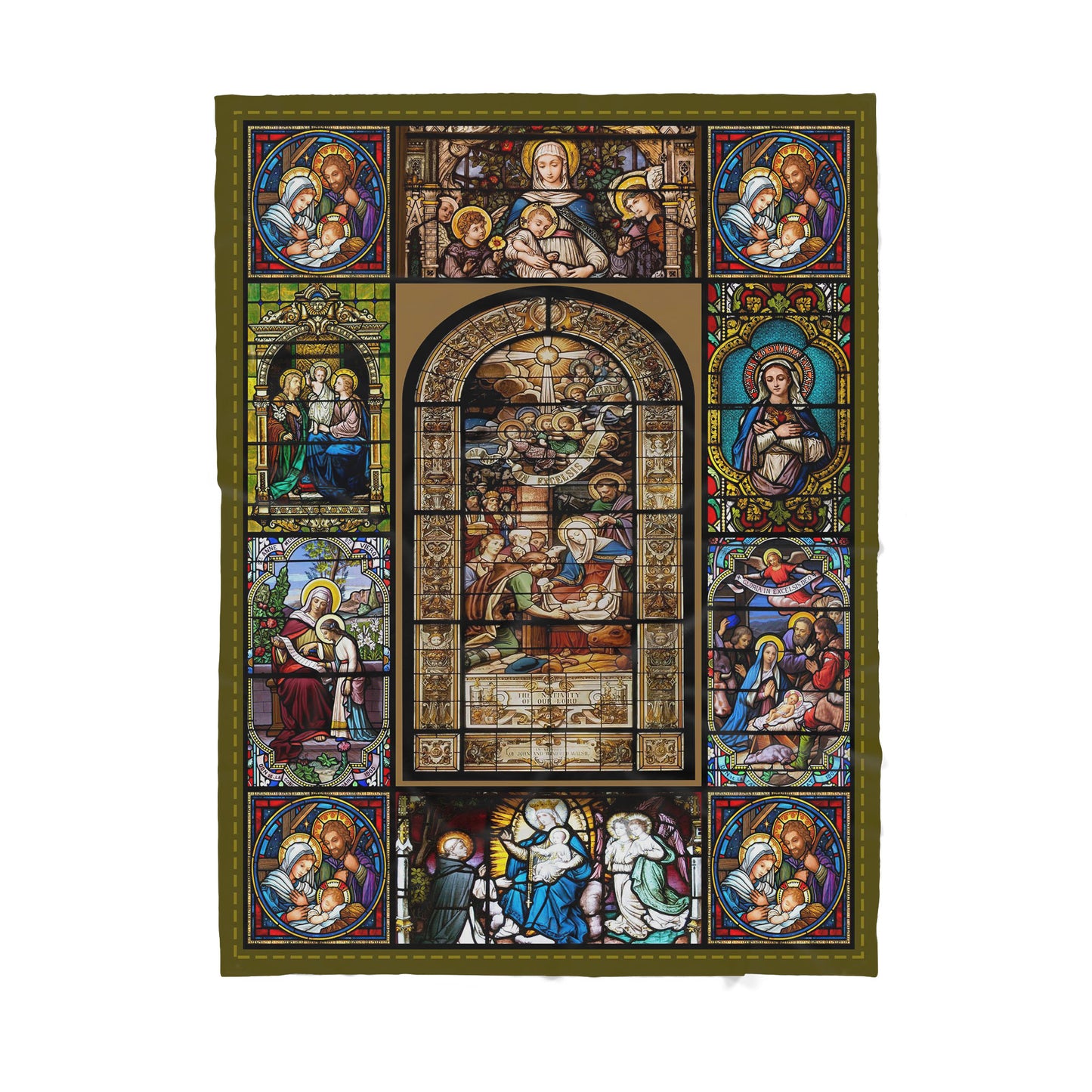 Jesus Sherpa Blanket TT