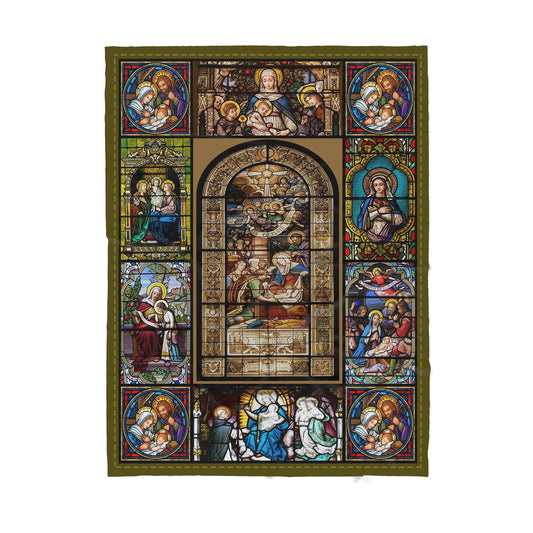 Jesus Sherpa Blanket TT
