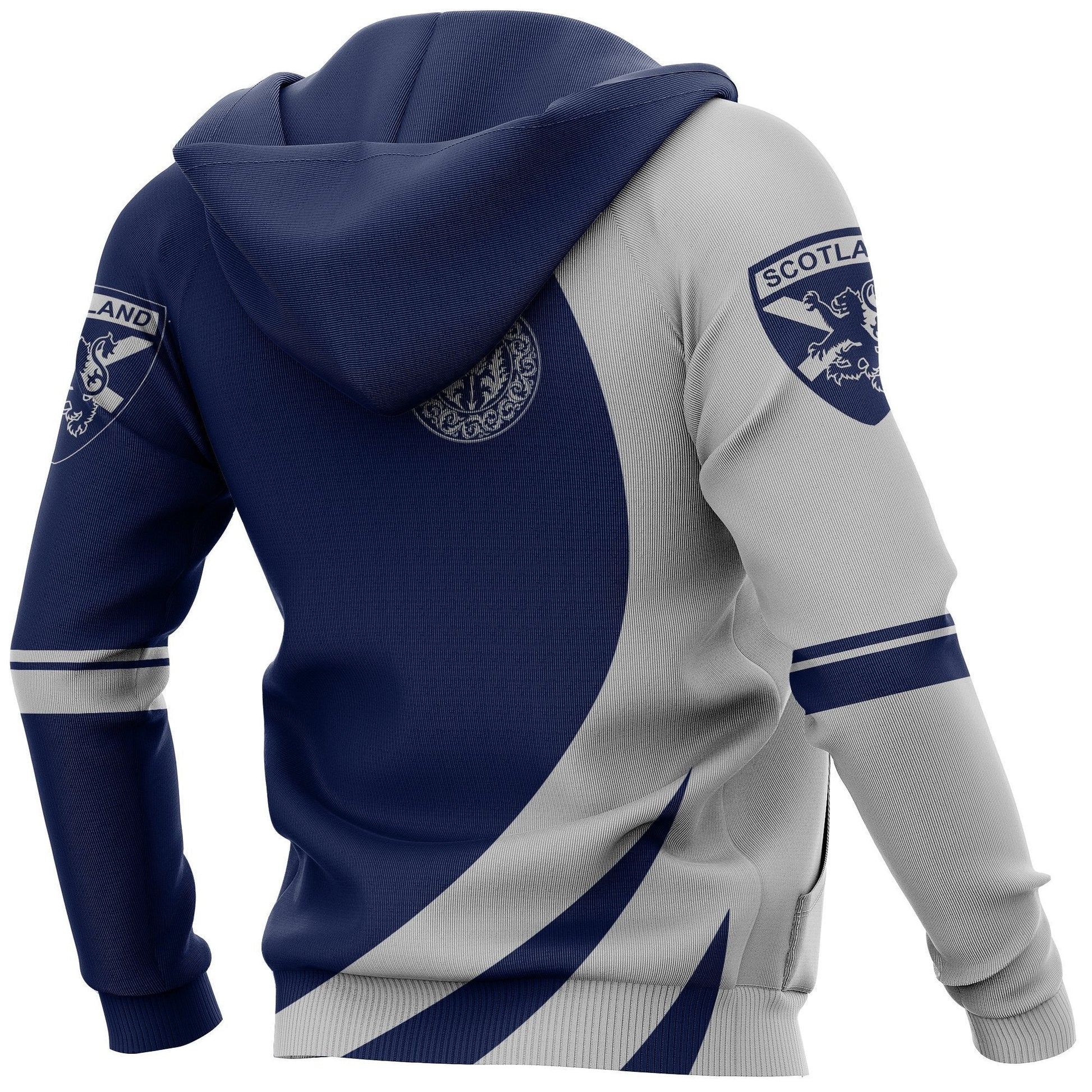 Scotland Royal Lion and Thistle Pullover Hoodie NNK 1511 - Amaze Style™-Apparel