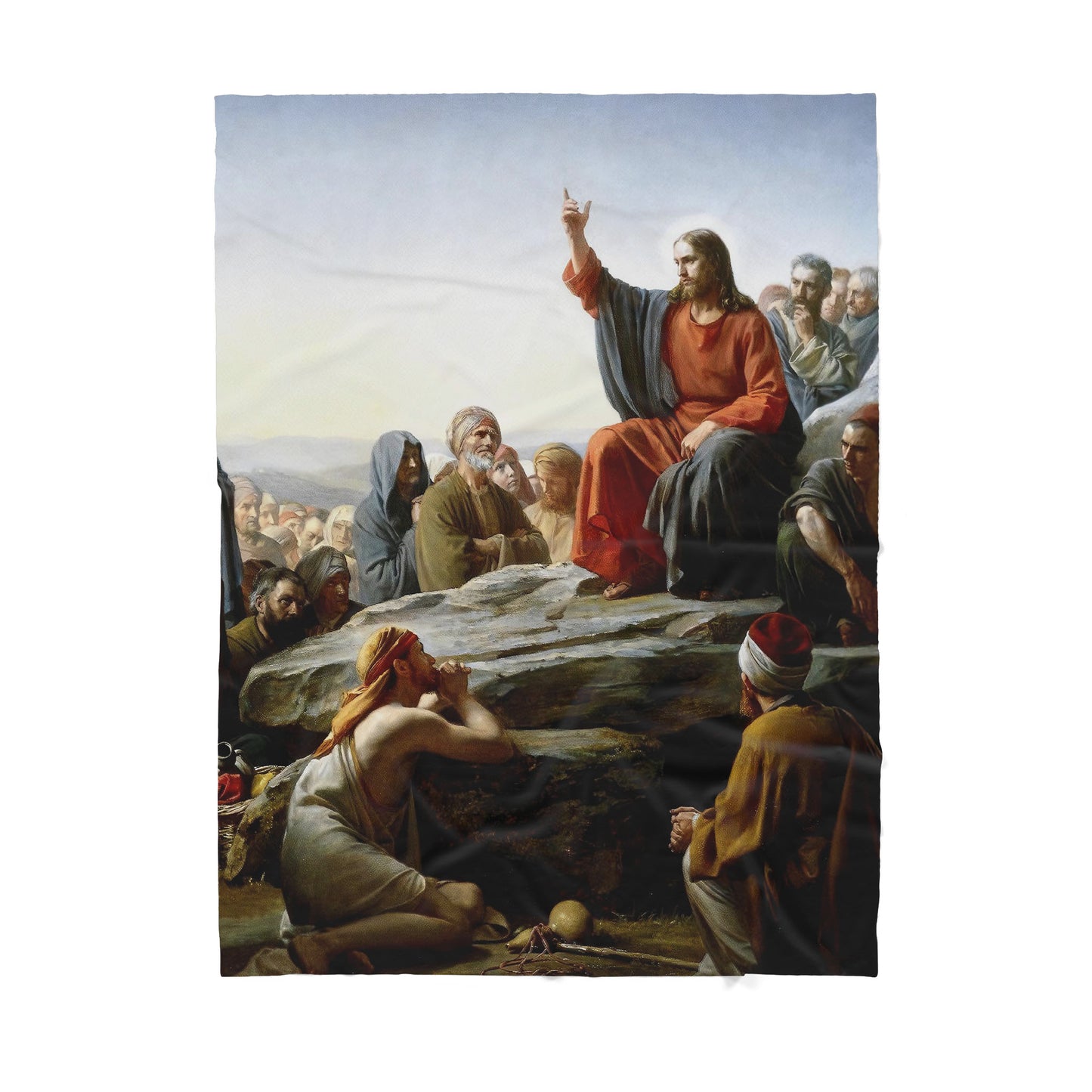 Premium Christian Jesus Catholic Blanket - Best gift for Christian - sherpa blanket TT