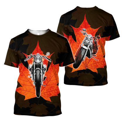 Canada Motorcycle 3D Hoodie HHT29072001-LAM-Apparel-LAM-T-Shirts-S-Vibe Cosy™
