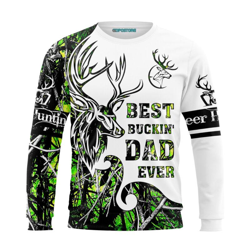 Best Buckin’ Dad Ever Deer Hunting 3D All Over Printed Shirts