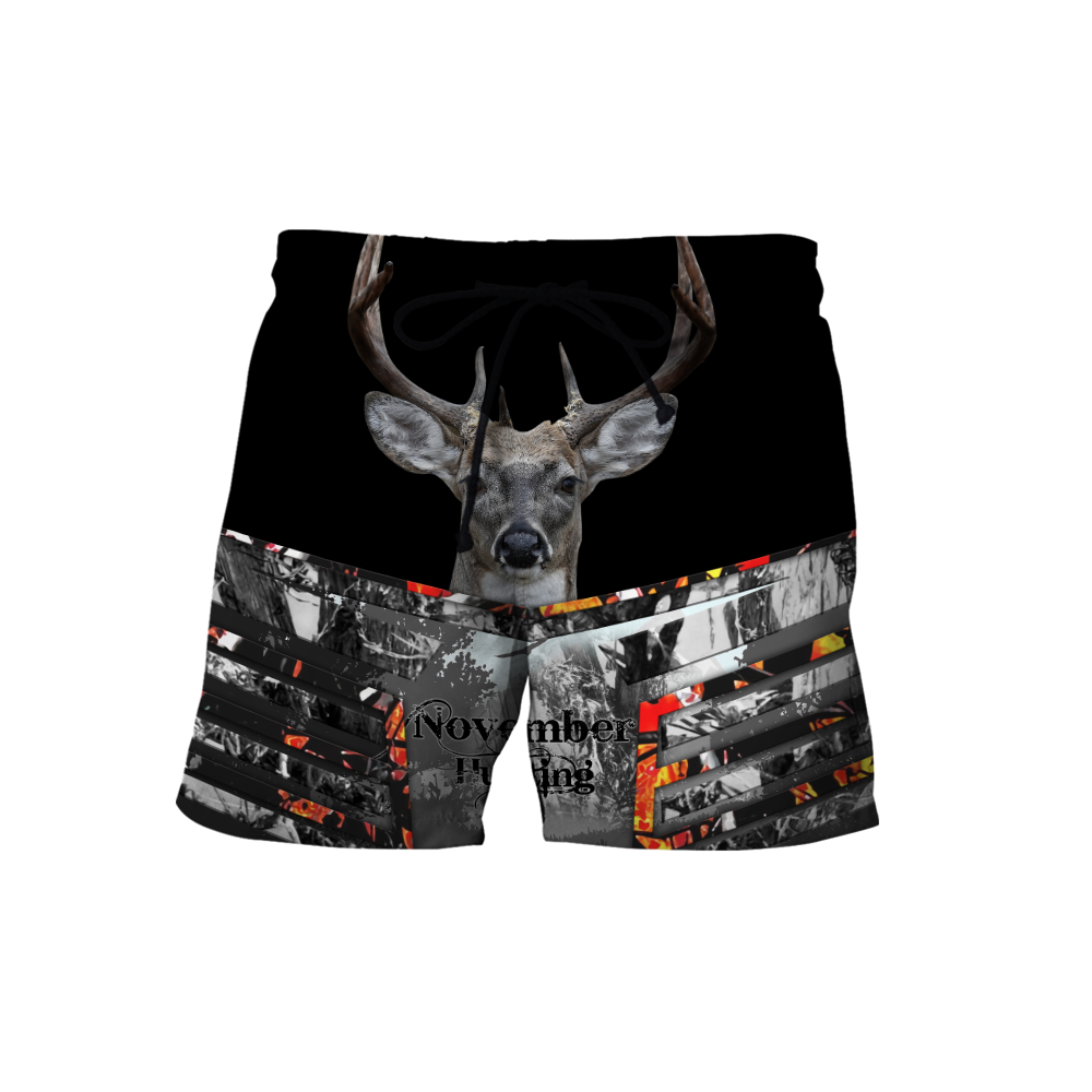 Premium November Deer Hunting 3D All Over Printed Shirts