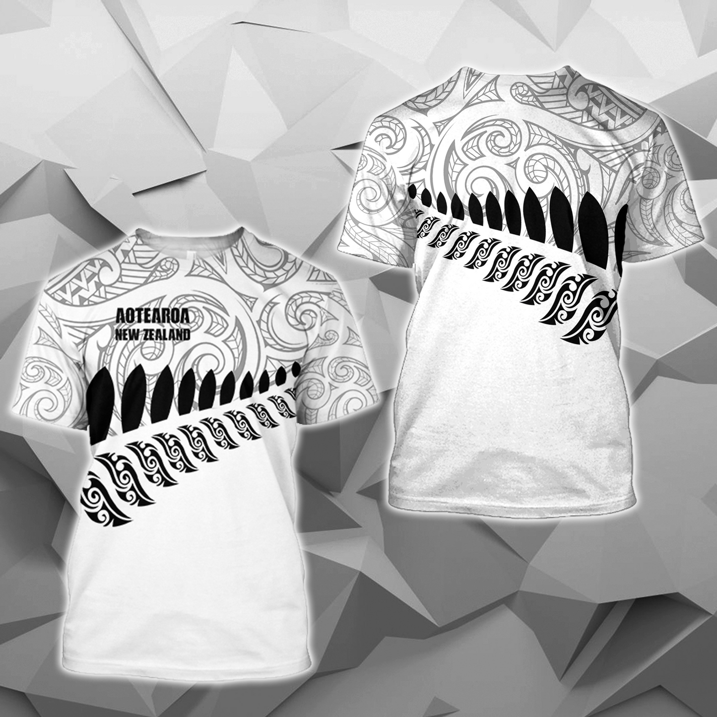 New Zealand Aotearoa Pullover Hoodie White Ver NVD - Amaze Style™-Apparel