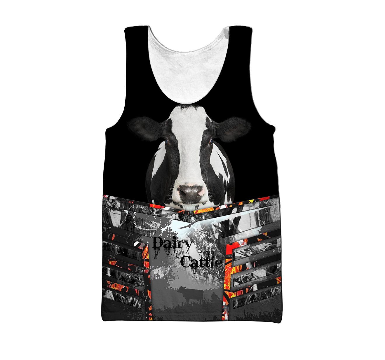 Love Dairy Cattle 3D All Over Printed Shirts For Men And Woman