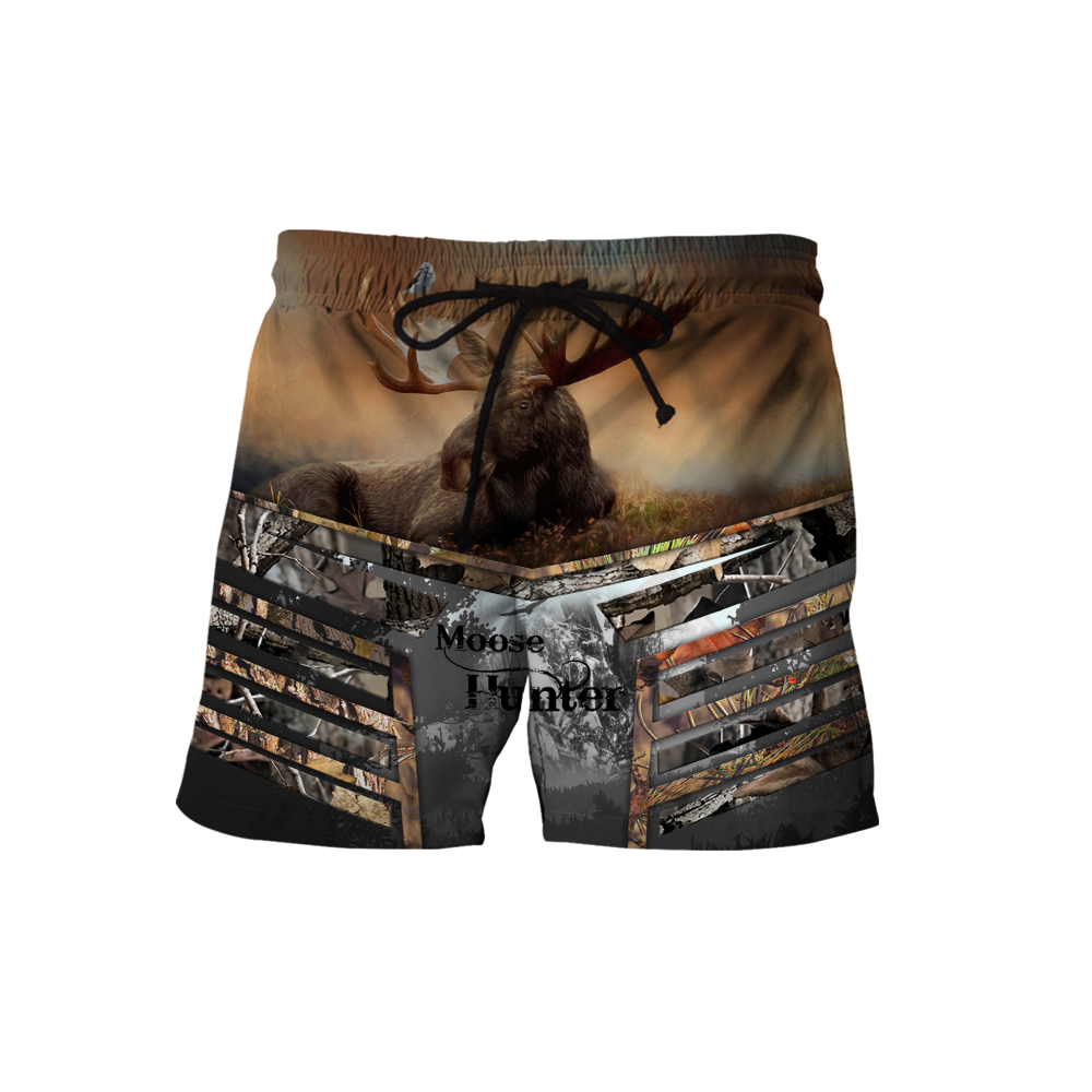 Premium Great Wood Moose Hunter All Over Printed Unisex Shirts