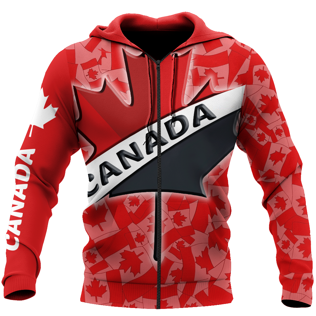 Canada All Over Print 3d all over printed maple leaf spider HHT10072015